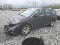 Salvage cars for sale at Barberton, OH auction: 2013 Honda CR-V LX
