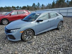 Salvage cars for sale at Windham, ME auction: 2018 Honda Civic LX