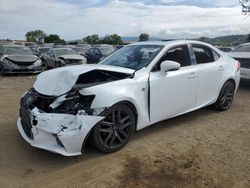 Vehiculos salvage en venta de Copart San Martin, CA: 2015 Lexus IS 250