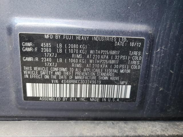2013 Subaru Outback 2.5I Limited