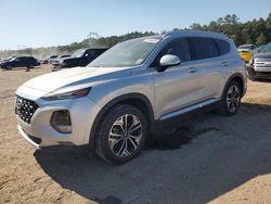 Salvage cars for sale at Greenwell Springs, LA auction: 2019 Hyundai Santa FE Limited