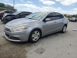 Salvage cars for sale from Copart Orlando, FL: 2015 Dodge Dart SE