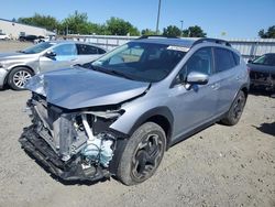 Salvage cars for sale from Copart Sacramento, CA: 2021 Subaru Crosstrek Limited