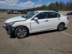 Salvage cars for sale from Copart Brookhaven, NY: 2014 Honda Accord LX
