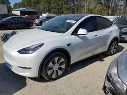 Salvage cars for sale at Seaford, DE auction: 2021 Tesla Model Y
