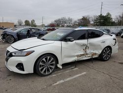 Nissan salvage cars for sale: 2019 Nissan Maxima S