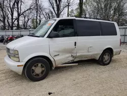 Chevrolet Astro salvage cars for sale: 2000 Chevrolet Astro