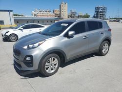 Salvage cars for sale at New Orleans, LA auction: 2020 KIA Sportage S