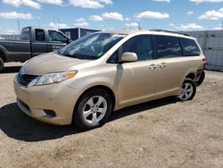 Toyota Sienna le salvage cars for sale: 2013 Toyota Sienna LE