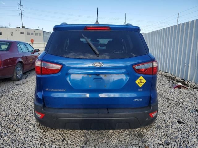 2018 Ford Ecosport SE