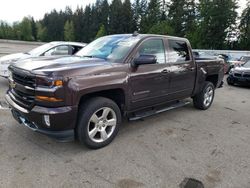 2016 Chevrolet Silverado K1500 LT en venta en Arlington, WA