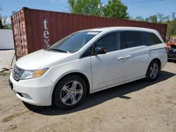 Salvage cars for sale from Copart Baltimore, MD: 2013 Honda Odyssey Touring