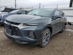 Salvage cars for sale at Chicago Heights, IL auction: 2019 Chevrolet Blazer RS