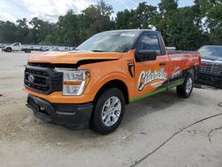 Salvage cars for sale from Copart Ocala, FL: 2021 Ford F150