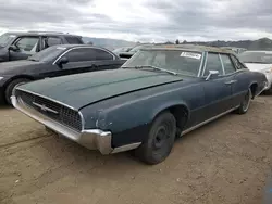 Salvage cars for sale from Copart San Martin, CA: 1967 Ford Thunderbird