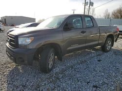 Salvage trucks for sale at Wayland, MI auction: 2010 Toyota Tundra Double Cab SR5