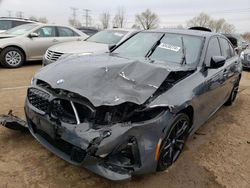 Salvage cars for sale at Elgin, IL auction: 2021 BMW M340XI