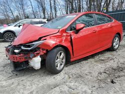 Salvage cars for sale at Candia, NH auction: 2018 Chevrolet Cruze LT