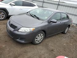 Salvage cars for sale at auction: 2010 Toyota Corolla Base