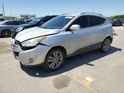 Salvage cars for sale at Grand Prairie, TX auction: 2013 Hyundai Tucson GLS