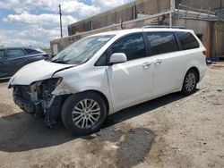 Salvage cars for sale from Copart Fredericksburg, VA: 2015 Toyota Sienna XLE
