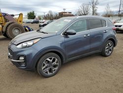 KIA Sportage ex salvage cars for sale: 2020 KIA Sportage EX