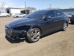 Salvage cars for sale from Copart New Britain, CT: 2017 Hyundai Elantra SE