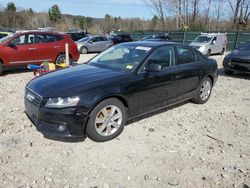 Salvage cars for sale from Copart Candia, NH: 2011 Audi A4 Premium