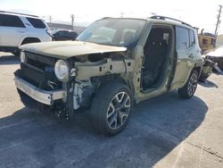 Salvage cars for sale from Copart Sun Valley, CA: 2015 Jeep Renegade Latitude