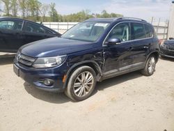 Salvage cars for sale from Copart Spartanburg, SC: 2012 Volkswagen Tiguan S