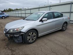 Salvage cars for sale at Pennsburg, PA auction: 2014 Honda Accord LX