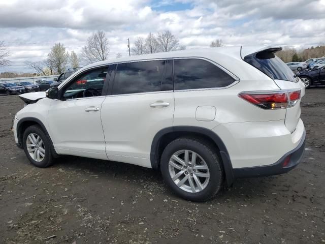 2015 Toyota Highlander LE