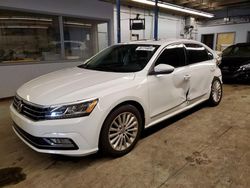 Volkswagen salvage cars for sale: 2016 Volkswagen Passat SE