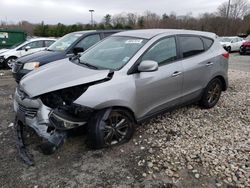 Salvage cars for sale at Exeter, RI auction: 2015 Hyundai Tucson GLS