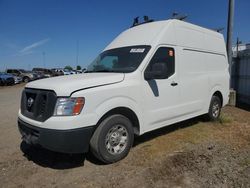 Salvage trucks for sale at Sacramento, CA auction: 2019 Nissan NV 2500 S