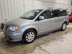 Salvage cars for sale at Franklin, WI auction: 2014 Chrysler Town & Country Touring