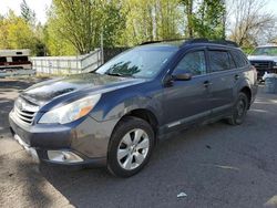 Salvage cars for sale at Portland, OR auction: 2012 Subaru Outback 2.5I Limited