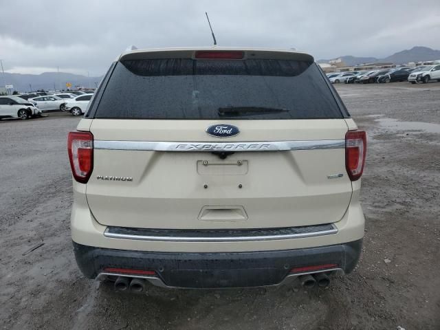 2018 Ford Explorer Platinum