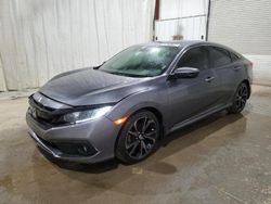 Salvage cars for sale from Copart Central Square, NY: 2020 Honda Civic Sport