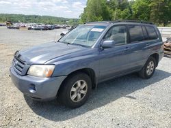 Salvage cars for sale at Concord, NC auction: 2005 Toyota Highlander Limited