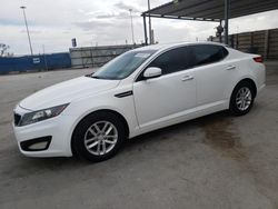 Salvage cars for sale at Anthony, TX auction: 2013 KIA Optima LX