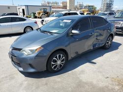 Vehiculos salvage en venta de Copart New Orleans, LA: 2015 Toyota Corolla L