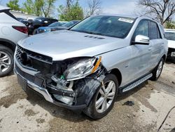 Mercedes-Benz salvage cars for sale: 2012 Mercedes-Benz ML 350 4matic