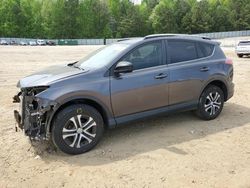 Salvage cars for sale at Gainesville, GA auction: 2018 Toyota Rav4 LE