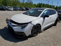 Toyota salvage cars for sale: 2022 Toyota Corolla SE