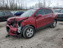 Salvage cars for sale from Copart Leroy, NY: 2019 Chevrolet Trax 1LT