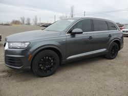 Audi Q7 salvage cars for sale: 2018 Audi Q7 Technik S-Line