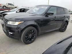 Salvage cars for sale from Copart Grand Prairie, TX: 2017 Land Rover Range Rover Sport HSE