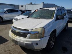 Salvage cars for sale at Vallejo, CA auction: 2005 Chevrolet Equinox LS