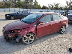 Salvage cars for sale at Hampton, VA auction: 2014 Ford Focus Titanium